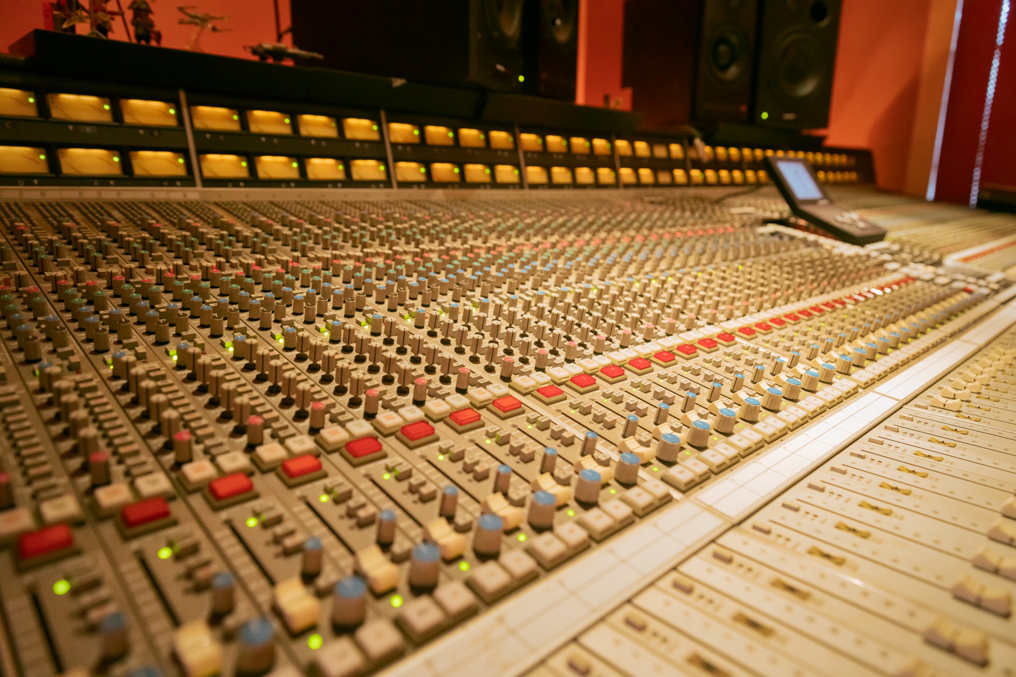 Consola SSL de Global Music Studio